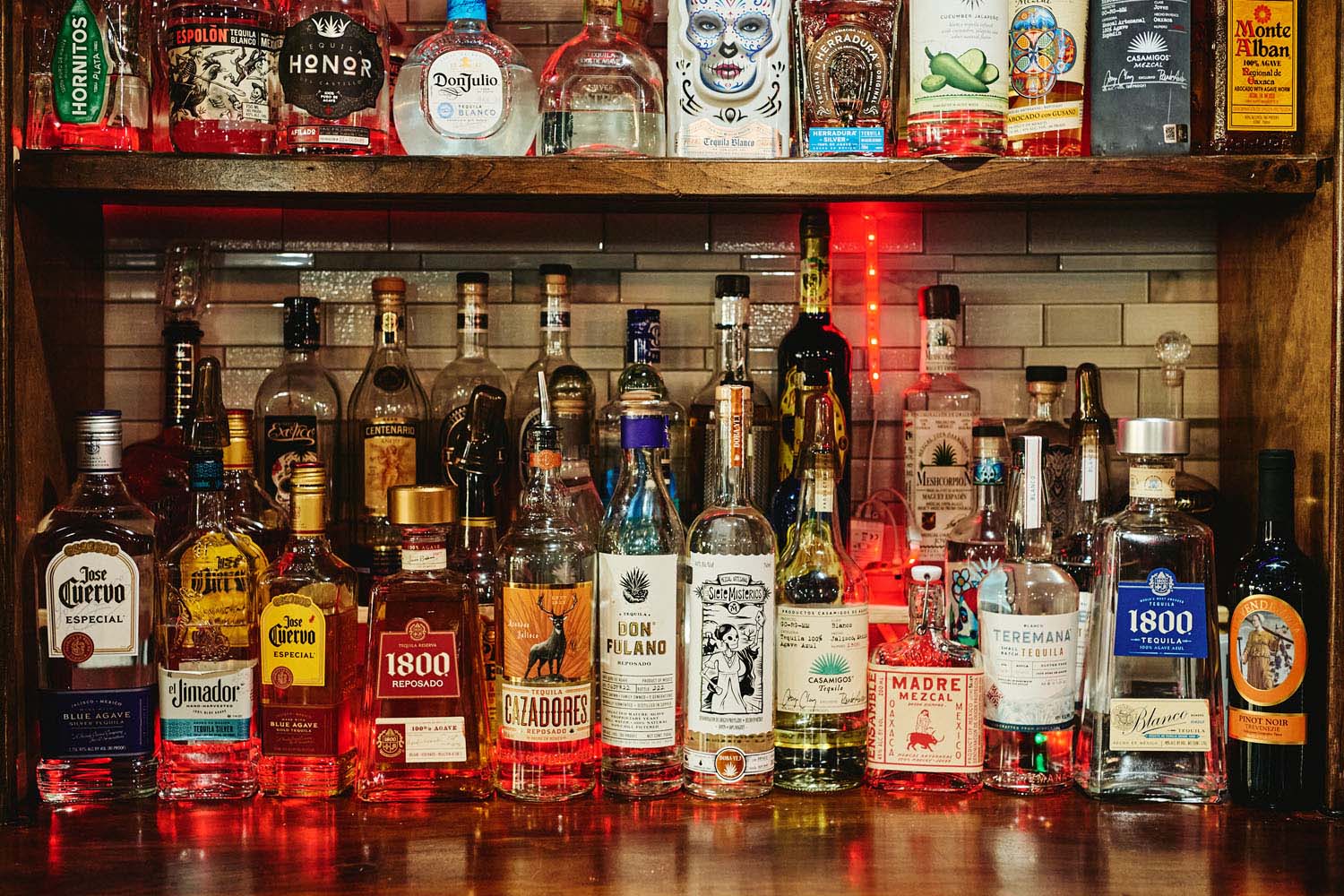 Mexican Cantina bar and restaurant atmosphere