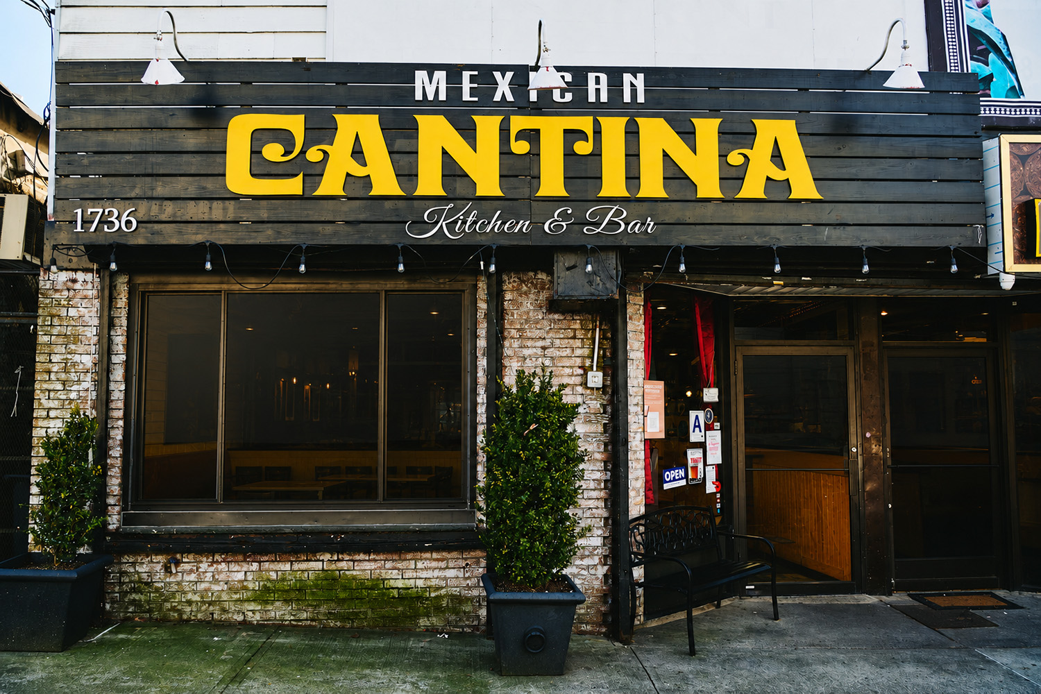 Mexican Cantina storefront at 1736 Victory Boulevard in Staten Island